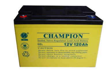 China Champion Solar GEL Battery  12V120AH NP120-12-G Sealed Lead Acid Solar Battery, Deep Cycle Solar Battery