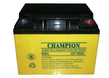 China Champion Deep Cycle Battery 12V50AH NP50-12-G Sealed Lead Acid Solar GEL Battery